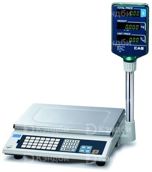 Весы электронные торговые CAS AP-1 30EX ВТ Весы электронные торговые CAS AP-1 30EX ВТ